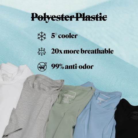 Break Up With Your Gym Tee - Polyester is Plastic