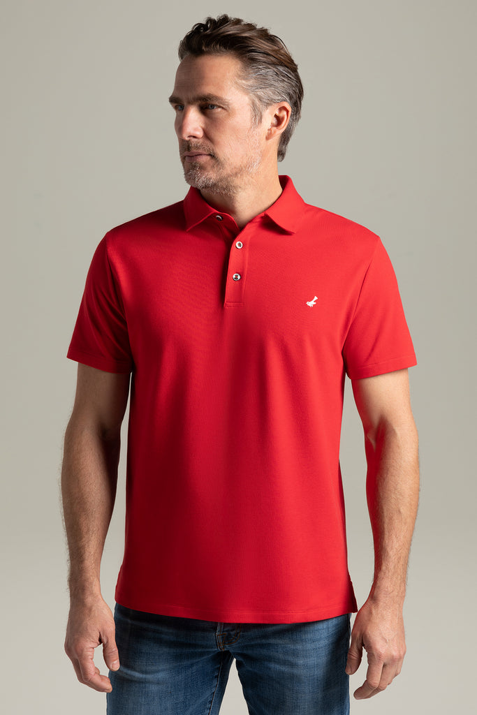 Iridescent Half Zip Short Sleeve Polo - Ready to Wear