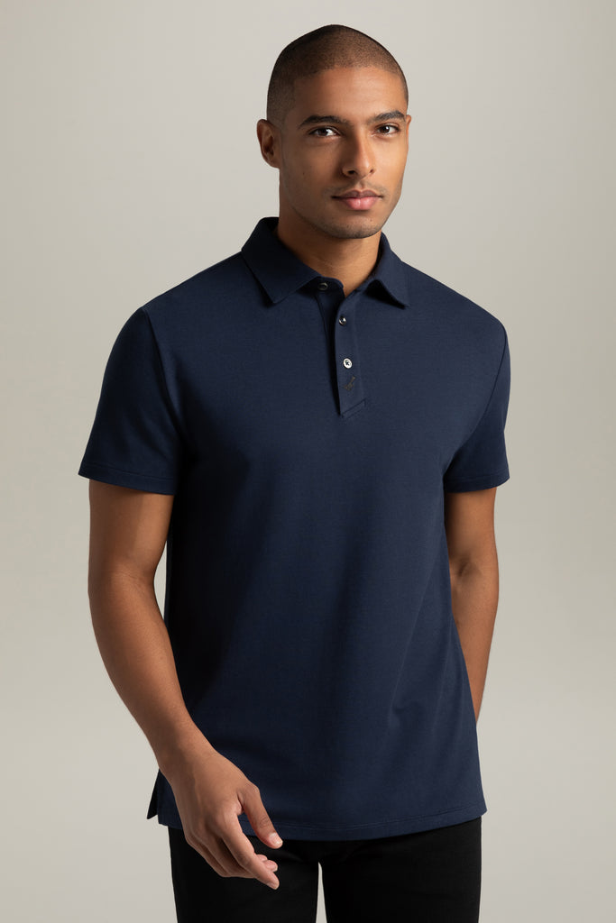 Dagger Slim Fit Micro-Pique Polo with Hyper-Cool Jade® – HyperNatural