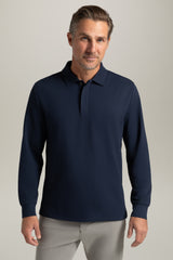 Biscayne Classic Fit Micro-Pique Long Sleeve Polo with Hyper-Cool Jade®