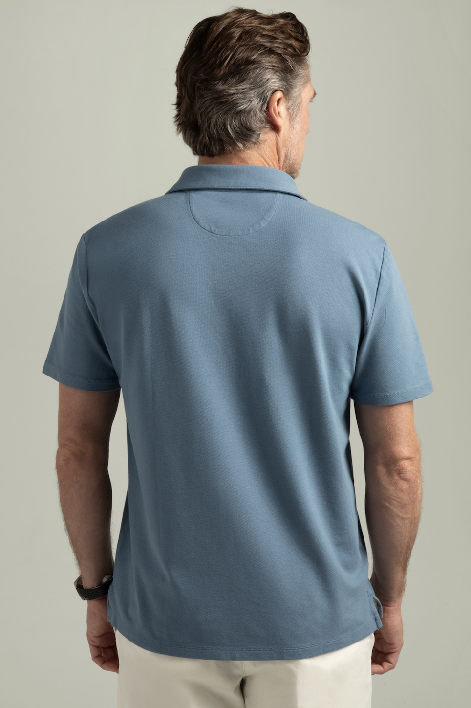El Capitán Classic Fit Micro-Pique Polo with Hyper-Cool Jade